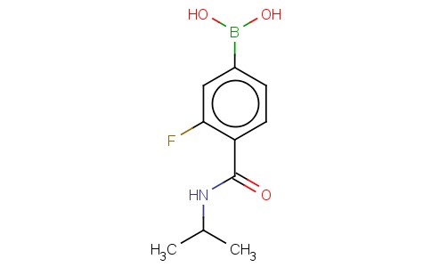 3-FLUORO-4-(ISOPROPYLCARBAMOYL)BENZENEBORONIC ACID